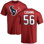 Brian Cushing Men's Houston Texans Logo T-Shirt - Red