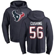 Brian Cushing Youth Houston Texans Pro Line Logo Pullover Hoodie Navy