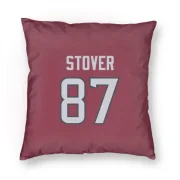 Cade Stover Houston Texans  Pillow Cover (18 X 18) - Red