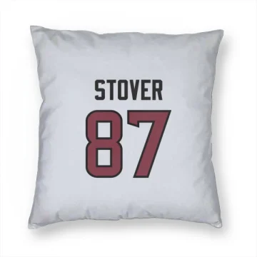 Cade Stover Houston Texans  Pillow Cover (18 X 18) - White