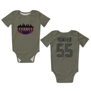 Danielle Hunter Houston Texans  Infant & Newborn Bodysuit - Olive