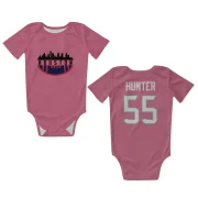 Danielle Hunter Houston Texans  Infant & Newborn Bodysuit - Pink