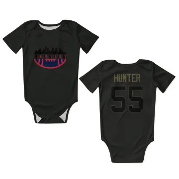 Danielle Hunter Houston Texans  Service Infant & Newborn Bodysuit - Black