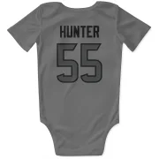 Danielle Hunter Houston Texans   Silver Infant & Newborn Bodysuit