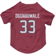 Dare Ogunbowale Houston Texans  Dog & Cat Pet Jersey - Red