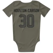 DeAndre Houston-Carson Houston Texans  DeAndre -Carson  Infant & Newborn Bodysuit - Olive