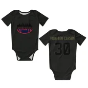 DeAndre Houston-Carson Houston Texans  DeAndre -Carson  Service Infant & Newborn Bodysuit - Black