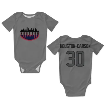 DeAndre Houston-Carson Houston Texans  DeAndre -Carson Silver Infant & Newborn Bodysuit