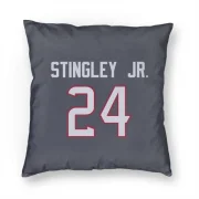 Derek Stingley Jr. Houston Texans  Pillow Cover (18 X 18) - Navy