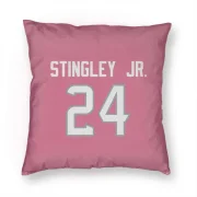 Derek Stingley Jr. Houston Texans  Pillow Cover (18 X 18) - Pink