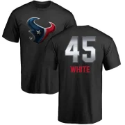 Devin White Men's Houston Texans Midnight Mascot T-Shirt - Black White