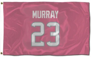 Eric Murray Houston Texans  Flag (3 X 5) - Pink