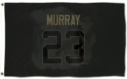 Eric Murray Houston Texans  Service Flag (3 X 5) - Black