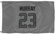 Eric Murray Houston Texans   Silver Flag (3 X 5)