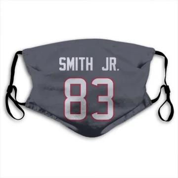 Irv Smith Jr. Houston Texans  Face Mask - Navy