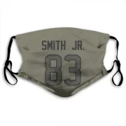 Irv Smith Jr. Houston Texans  Face Mask - Olive