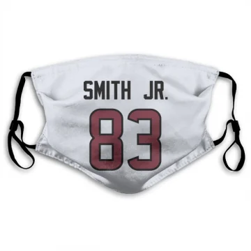 Irv Smith Jr. Houston Texans  Face Mask - White