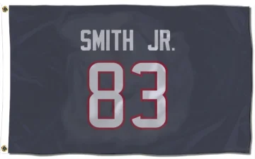 Irv Smith Jr. Houston Texans  Flag (3 X 5) - Navy