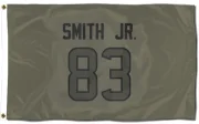 Irv Smith Jr. Houston Texans  Flag (3 X 5) - Olive