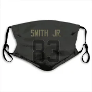 Irv Smith Jr. Houston Texans  Service Face Mask - Black