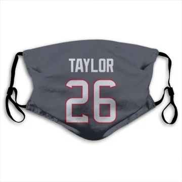 J.J. Taylor Houston Texans  Face Mask - Navy