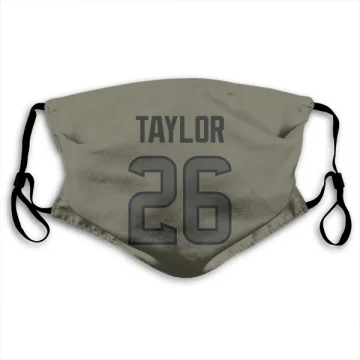 J.J. Taylor Houston Texans  Face Mask - Olive