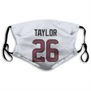 J.J. Taylor Houston Texans  Face Mask - White