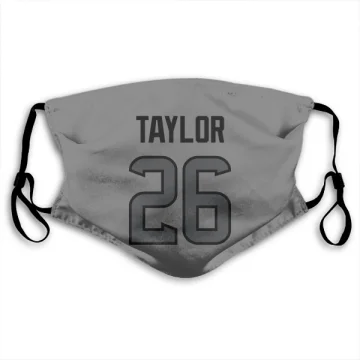 J.J. Taylor Houston Texans   Silver Face Mask