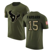 Ka'imi Fairbairn Men's Houston Texans Salute to Service T-Shirt Olive