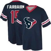 Ka'imi Fairbairn Youth Houston Texans Game Day V-Neck T-Shirt Navy