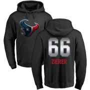 Kilian Zierer Men's Houston Texans Midnight Mascot Pullover Hoodie Black