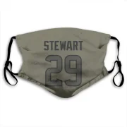 M.J. Stewart Houston Texans  Face Mask - Olive