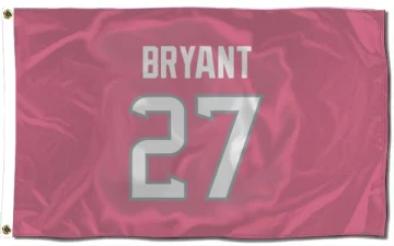 Myles Bryant Houston Texans  Flag (3 X 5) - Pink