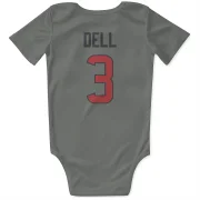 Tank Dell Houston Texans  Infant & Newborn Bodysuit - Gray