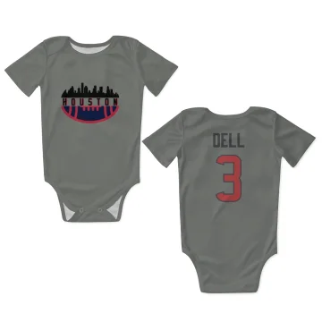 Tank Dell Houston Texans  Infant & Newborn Bodysuit - Gray