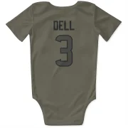 Tank Dell Houston Texans  Infant & Newborn Bodysuit - Olive