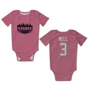 Tank Dell Houston Texans  Infant & Newborn Bodysuit - Pink