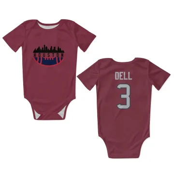 Tank Dell Houston Texans  Infant & Newborn Bodysuit - Red