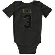 Tank Dell Houston Texans  Service Infant & Newborn Bodysuit - Black