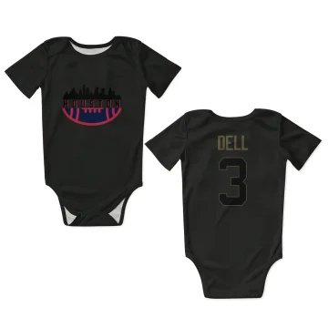 Tank Dell Houston Texans  Service Infant & Newborn Bodysuit - Black