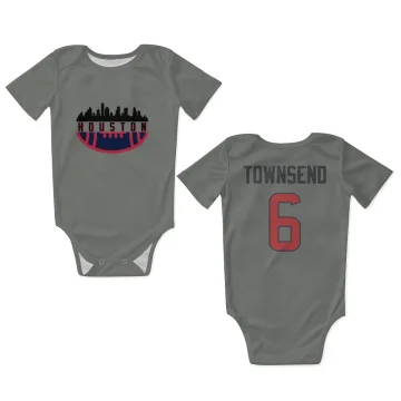 Tommy Townsend Houston Texans  Infant & Newborn Bodysuit - Gray