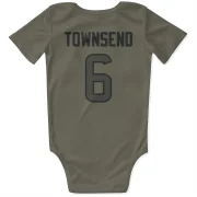 Tommy Townsend Houston Texans  Infant & Newborn Bodysuit - Olive