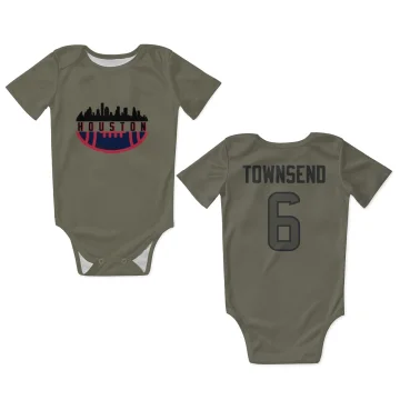 Tommy Townsend Houston Texans  Infant & Newborn Bodysuit - Olive