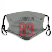 Xavier Johnson Houston Texans  Face Mask - Gray