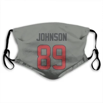 Xavier Johnson Houston Texans  Face Mask - Gray