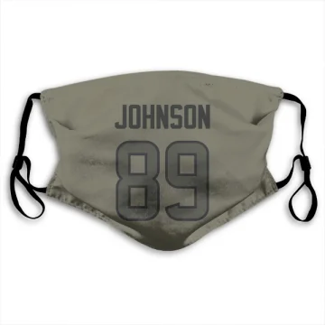 Xavier Johnson Houston Texans  Face Mask - Olive