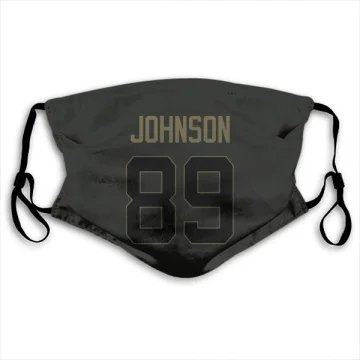 Xavier Johnson Houston Texans  Service Face Mask - Black